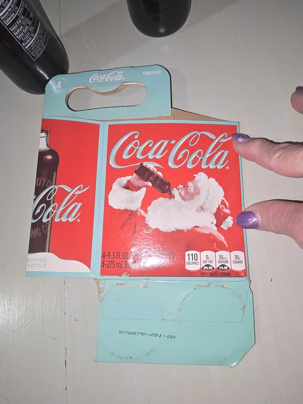 2011 Coca-Cola 125th Anniversary Hutchinson Bottle 4-Pack FULL w/ Santa Carrier